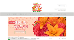 Desktop Screenshot of flowersbyhp.com